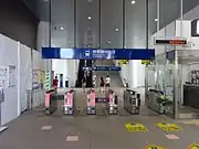 改札口（2016年8月）