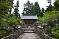 参道と神門