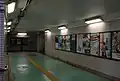 旧駅舎時代に使用されていた地下道（2013年7月10日）