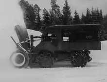 1955年ごろの除雪車