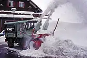 1970年代の除雪車