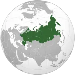 ロシア・ベラルーシ連合国家の位置
