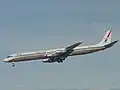 ユナイテッド航空のダグラス DC-8