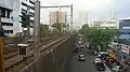 駅の外