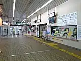 きっぷ売り場（2019年4月）