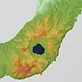 得茂別カルデラ