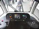 運転席（ドイツ・フライブルク）