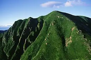 小兎岳から望む兎岳