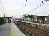 ホーム（名古屋方面を望む）