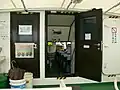 ベガ の船内。後部客室入口。（2010年6月23日）
