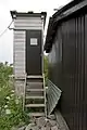小屋裏のトイレ