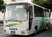 貸切バス（2012年撮影）