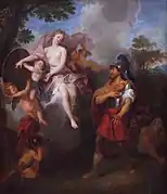 Venus bringing the arms to Aeneas (1699)