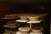6.  生地を暖かな場所に置き発酵させる。