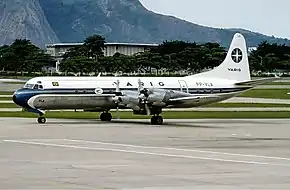 ヴァリグ・ブラジル航空のロッキード L-188