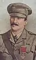 第1次世界大戦でのヴィクトリア十字章受章者ジョン・ヴォーン・キャンベル（John Vaughan Campbell）中佐。