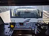 運転台（連結運転時）