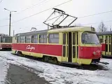 タトラT3は1970年代から大量導入が実施された（2007年撮影）