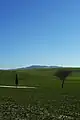 ピエンツァ付近の田舎の風景