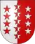 Wappen des Kantons Wallis