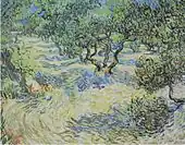 『オリーブ園』1889年 ネルソン・アトキンス美術館所蔵