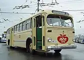 保存されているブリル製のトロリーバス(2008年撮影)