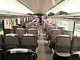 車内（エコノミークラス座席）