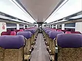 車内（エグゼクティブクラス、EC）