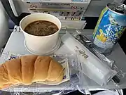 ビーフシチューとミルクパン(バニラエア)