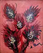 『花束』(リール・ヴィルヌーヴ＝ダスク・アウトサイダーアート近現代美術館所蔵)