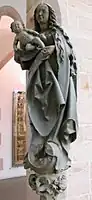 三日月の聖母子