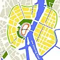 旧市街の地図