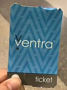 紙の使い捨てVentra。