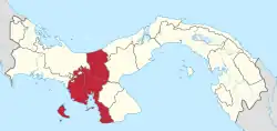 ベラグアス県の位置