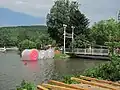 御大典記念豊原市民公園近隣の王子ヶ池貯水池（現ヴェルフニー湖）