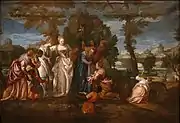 パオロ・ヴェロネーゼThe finding of Moses, 1713
