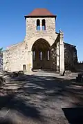 ノートルダム教会の廃墟