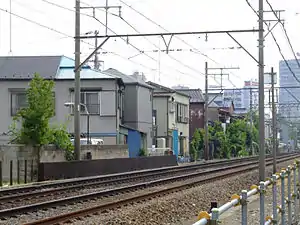 向島駅跡(2006年5月9日八広 - 京成曳舟)