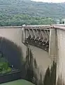 上から見たヴィクトリア・ダム