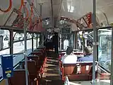 車内（「ウィーン・リング・トラム]）