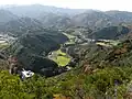 雨山山麓の様子