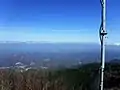 山頂から瀬戸内海の眺め