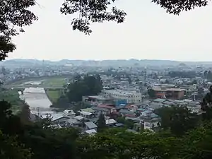 横手川(2013年8月撮影)