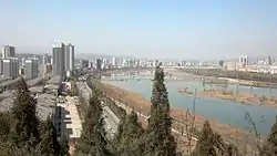 宝鶏市街