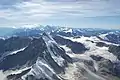 マッターホルンとアルプスの山々