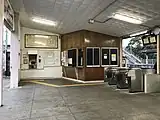駅舎内(2018年11月)