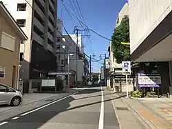 冷泉町の街並み