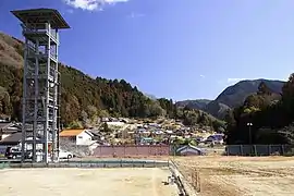 浅谷町の風景（2012年（平成24年）2月）