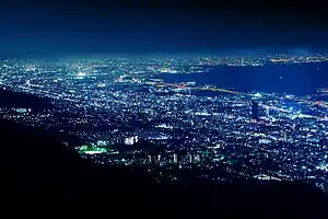 摩耶山掬星台より(日本三大夜景)