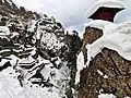 冬の参道